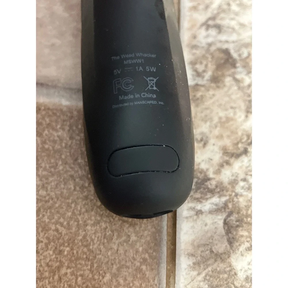 Manscaped The Weed Whacker MSWW1 Nose and Ear Hair Trimmer Black Mens Grooming
